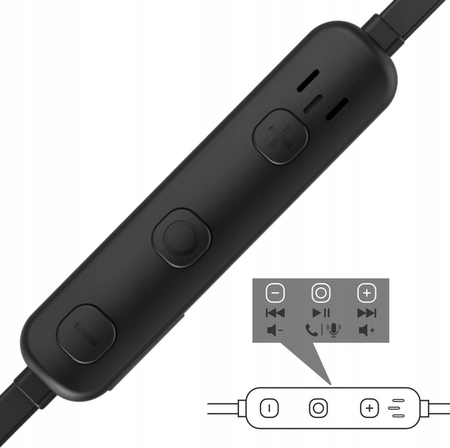 Słuchawki Hama Freedom Run II Black (4047443516138) - obraz 5
