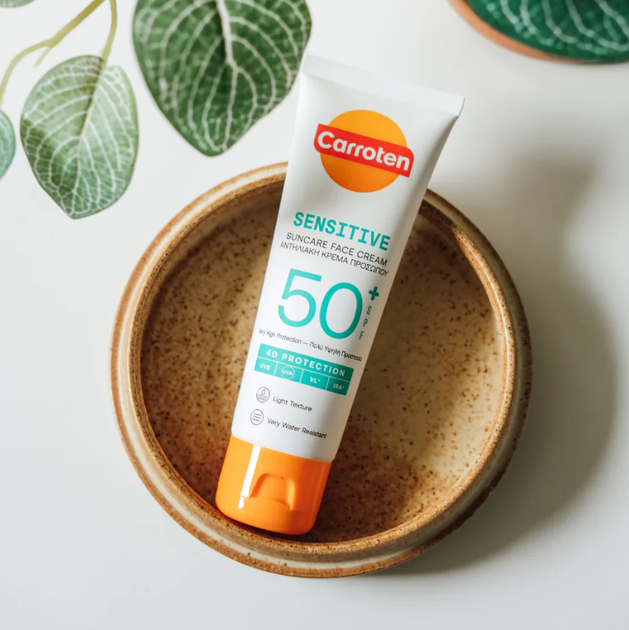 Крем сонцезахисний Carroten Sensicare SPF 50 50 мл (5201314180616) - зображення 3