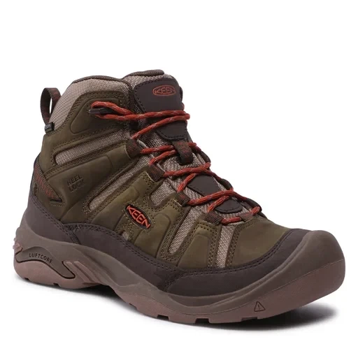 Мужские ботинки Keen Circadia Mid Wp Men 42 Коричневый (1736825730) - изображение 5