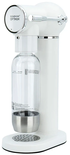 Сифон для газирования воды и напитков SODA@HOME OPTIMUM White с балоном СО₂ - изображение 2