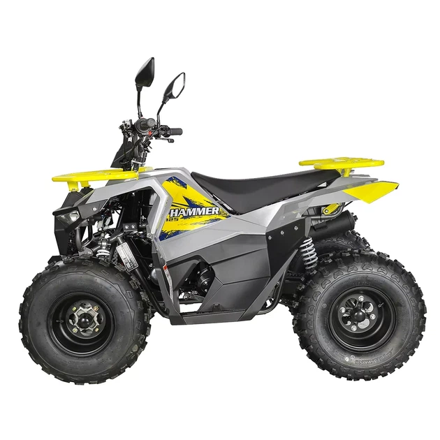 Квадроцикл MIKILON HAMMER 125 Сірий - Фото 4 Квадроцикл MIKILON HAMMER 125 Сірий - изображение 4