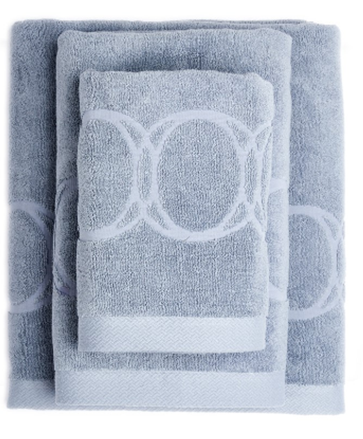 Рушник Officine Monogram Opus махровий сірий 50 x 100 см (5902367613631) - зображення 3