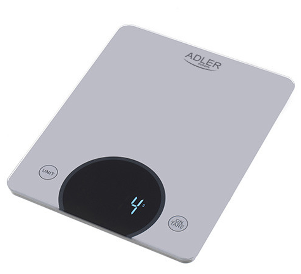 Ваги кухонні електронні Adler AD 3173 Silver - изображение 4