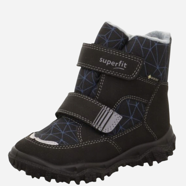 Дитячі зимові чоботи для хлопчика Superfit Husky 1-006080-0000 34 Чорний/Світло-сірий (9010159447718) - зображення 3