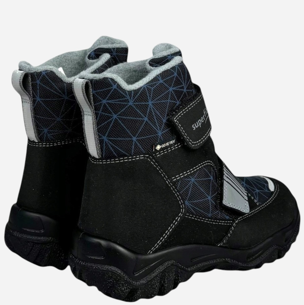 Підліткові зимові чоботи для хлопчика Superfit Husky 1-006080-0000 35 Чорний/Світло-сірий (9010159447725) - зображення 5