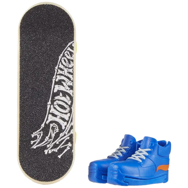 Zestaw zabawkowy Hot Wheels Deskorolka Sir Lizard + buty do jazdy palcami HVK09 (0194735206063) - obraz 3