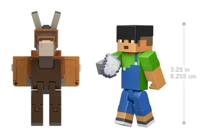 Фігурки Mattel Minecraft Deluxe Sunny & Mule HTL90 (0194735193738) - зображення 5