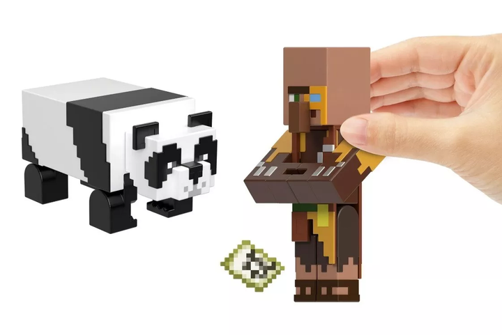 Figurki Mattel Minecraft Deluxe Jungle Cartographer & Panda HTL89 (0194735193745) - obraz 5