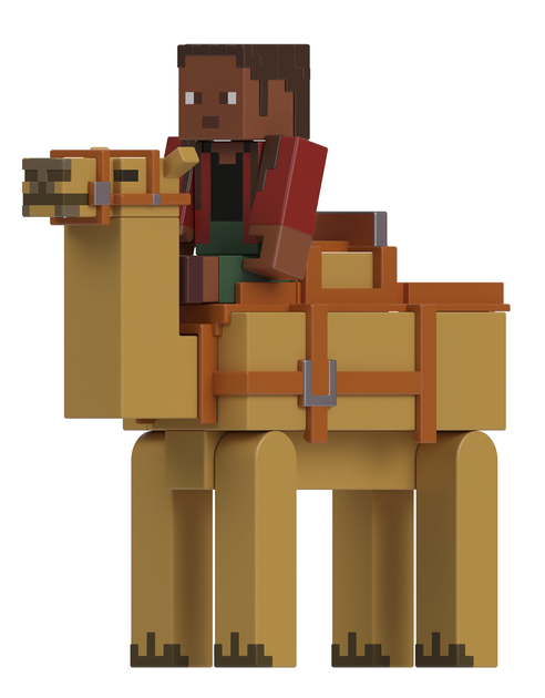 Figurki Mattel Minecraft Deluxe Noor & Camel HTL92 (0194735193721) - obraz 6