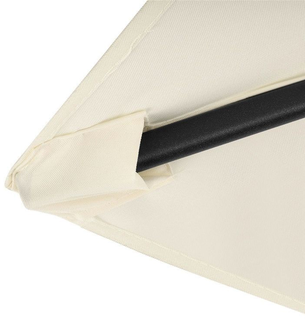 Parasol ogrodowy ModernHome by Multistore Capri 210 cm Beige (5904265078116) - obraz 6