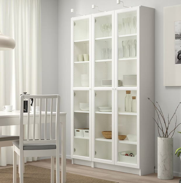 Полка BILLY/OXBERG IKEA 692.818.04 белый - Фото 2 Полка BILLY/OXBERG IKEA 692.818.04 белый - изображение 2