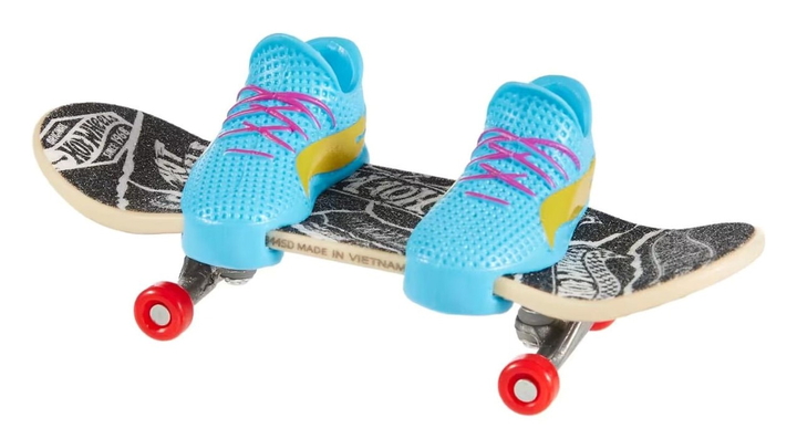 Zestaw zabawkowy Hot Wheels Deskorolka BONE-FIDE PRO + buty do jazdy palcami HVK05 (0194735205936) - obraz 4