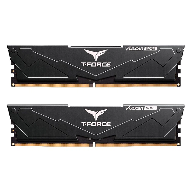 Модуль пам'яті TEAM 64GB (2x32) DDR5 T-FORCE VULCAN(BK) 6000 CL38