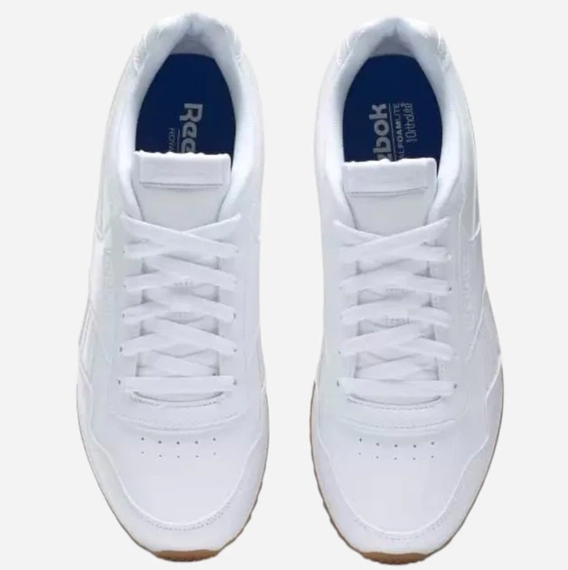 Sneakersy młodzieżowe chłopięce z białą podeszwą Reebok Glide 100222181 36 (4.5US) Białe (1200161522345) - obraz 4