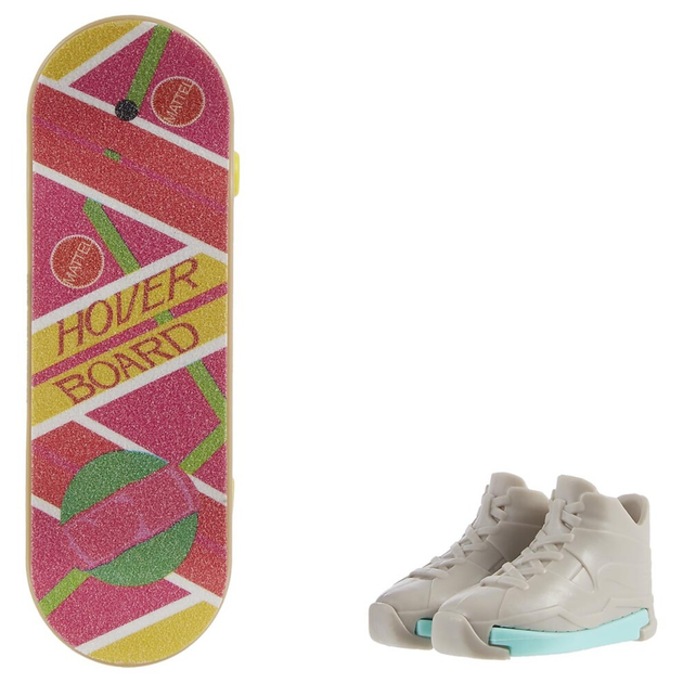 Zestaw zabawkowy Hot Wheels Deskorolka Hoverboard + buty do jazdy palcami HVJ82 (0194735205905) - obraz 5