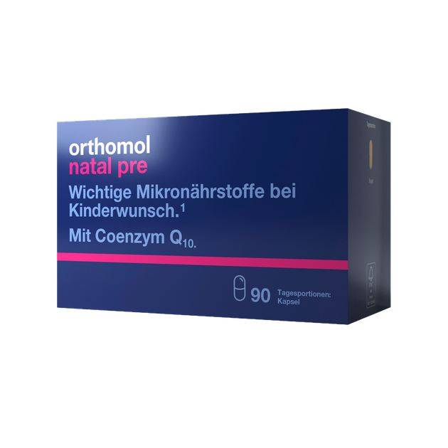Капсулы Orthomol Natal Pre Курс на 90 дней - Фото 2 Капсулы Orthomol Natal Pre Курс на 90 дней - изображение 2