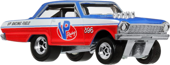 Pojazd Mattel Hot Wheels Premium Car Culture Team Transport '63 Chevy Nova & '88 Chevy Silverado 3500 #68 1:64 HRV42 (0194735186211) - obraz 5