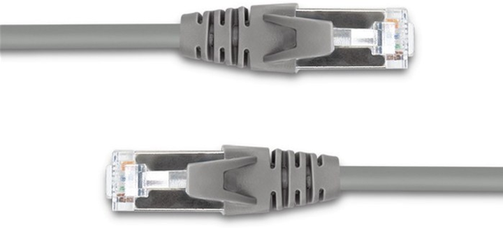 Патч-корд Qoltec FTP Cat 5e 2 x RJ-45 Gray 3 м (5901878545288) - зображення 3