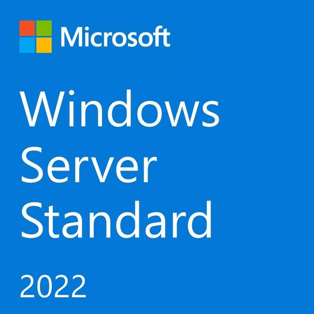 Програмне забезпечення Microsoft Windows Server 2022 Standard 64Bit, російська, диск DVD, 16 Core (P73-08337) - зображення 1