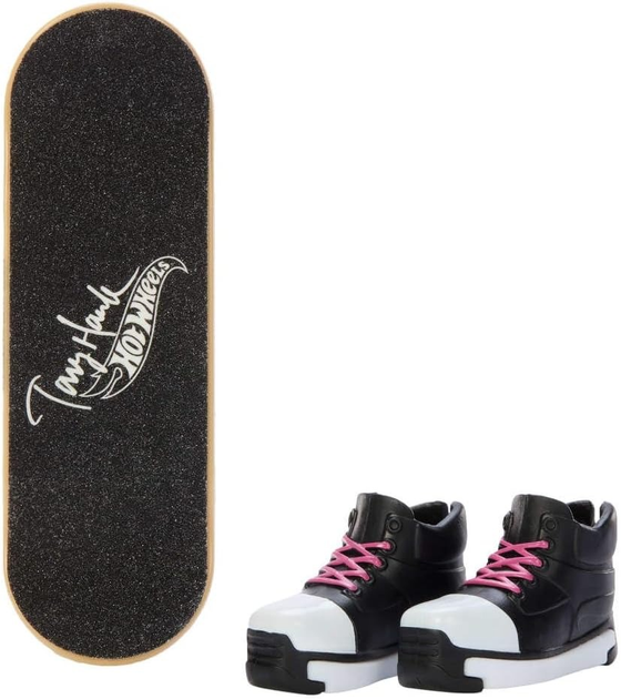Zestaw zabawkowy Hot Wheels Deskorolka Gnarly Handplant + buty do jazdy palcami HVJ91 (0194735205745) - obraz 3