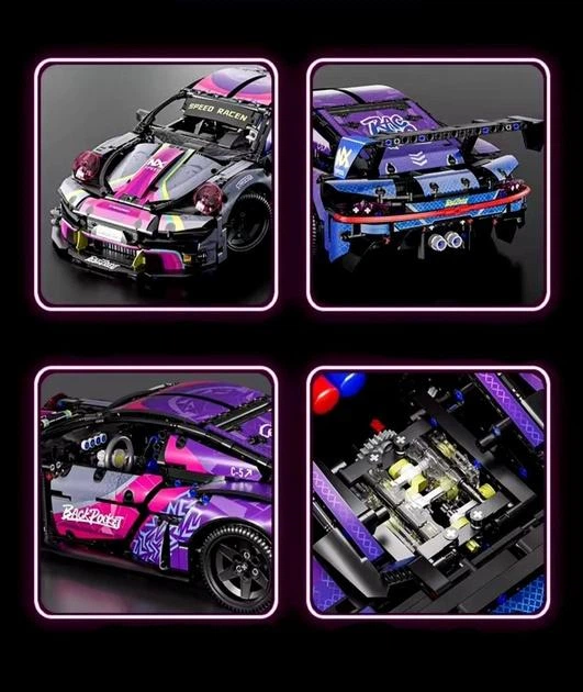 Cadre Déco Porsche GT3 RS Effet Brque 30x40cm - Etsy