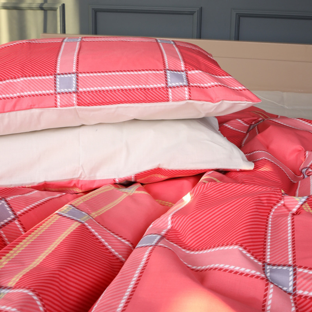 Наволочка MirSon Ranforce Elite 17-0765 Checkered red 50х70 см від Rozetka на платформі USKIDKA Акція на Наволочка MirSon Ranforce Elite 17-0765 Checkered red 50х70 см від Rozetka