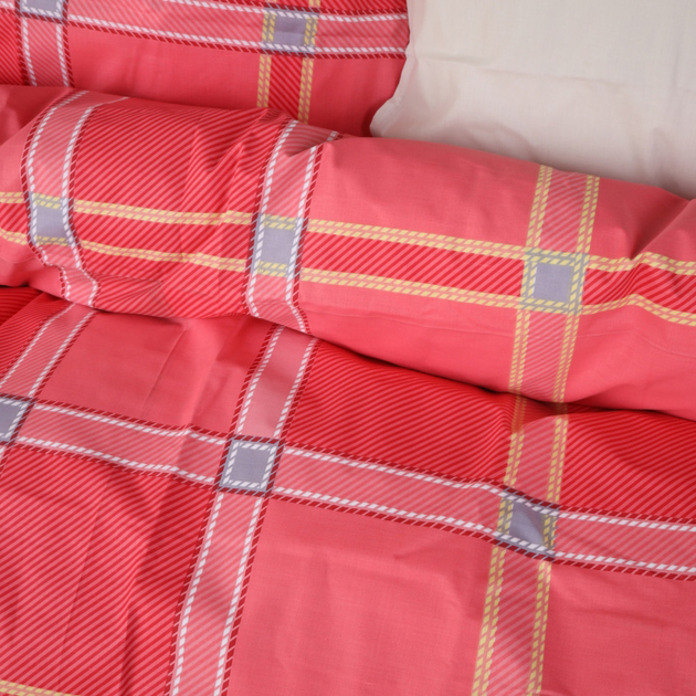 Підковдра MirSon Ranforce Elite 17-0765 Checkered red 143х210 см від Rozetka на платформі USKIDKA Акція на Підковдра MirSon Ranforce Elite 17-0765 Checkered red 143х210 см від Rozetka