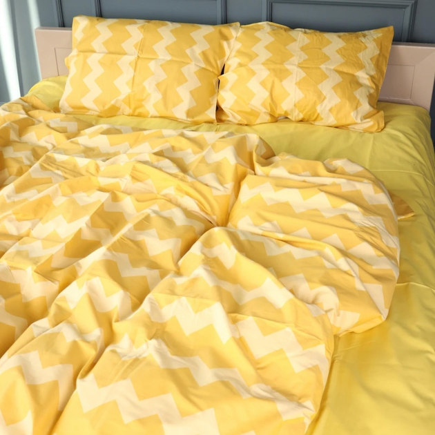 Підковдра MirSon 22-1406 Yellow Waves Сатин 200х220 см від Rozetka на платформі USKIDKA Акція на Підковдра MirSon 22-1406 Yellow Waves Сатин 200х220 см від Rozetka