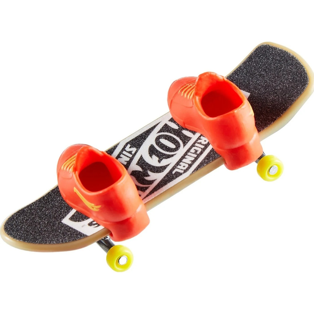 Іграшковий набір Hot Wheels Скейтборд Flame Tamer + взуття для керування пальцями HNG20 (0194735139842) - зображення 3