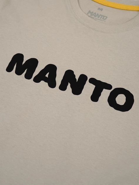 Футболка MANTO t-shirt TIGER`S TAIL Beige L - изображение 4