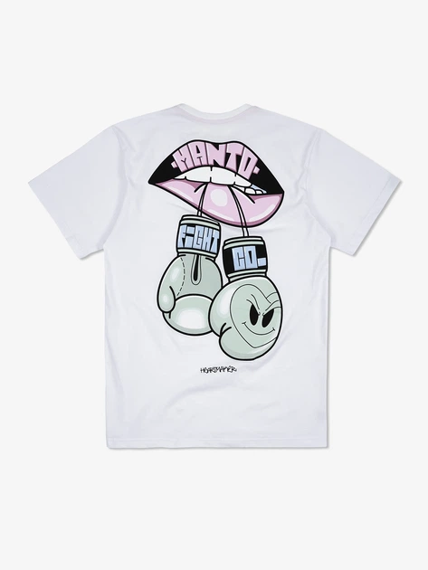 Футболка MANTO x KTOF t-shirt GLOVES White S - Фото 2 Футболка MANTO x KTOF t-shirt GLOVES White S - изображение 2