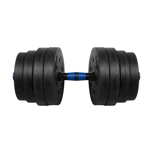 Регульовані бітумні гантелі з конектором Rebel Active 2x15 кг RBA-2301 - изображение 4