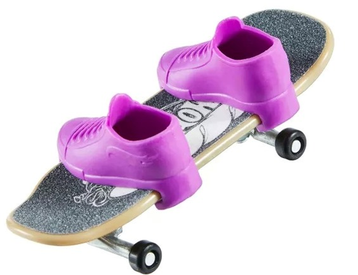 Іграшковий набір Hot Wheels Скейтборд Power Chomp + взуття для керування пальцями HNG48 (0194735139736) - зображення 4