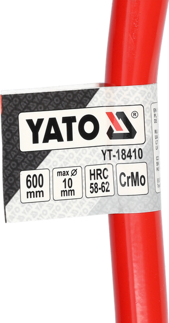 Nożyce do prętów YATO 600 mm do prętów stalowych do 10 mm z podstawą YT-18410 (5906083113215) - obraz 7