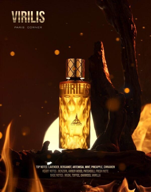 Woda perfumowana męska Paris Corner Virilis 100 ml (6298575112554) - obraz 4
