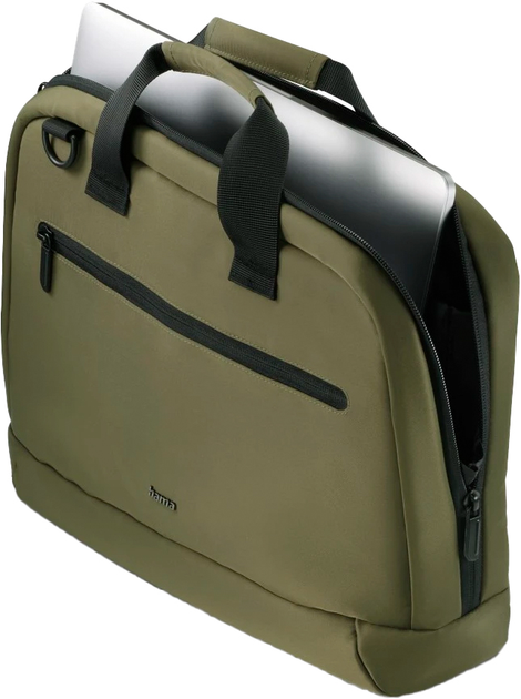 Torba na laptopa Hama Ultra Lightweight 15.6"-16.2" Olive (4047443520098) - obraz 5
