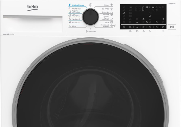 Пральна машина із сушаркою Beko B5DF T 59447 W (8690842471131) - зображення 4