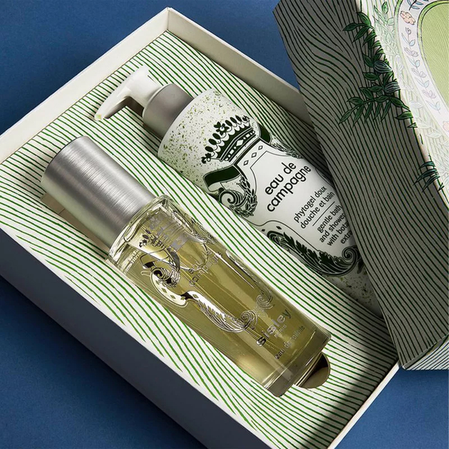 Набір унісекс Sisley Eau De Campagne Туалетна вода 100 мл + Гель для душу 250 мл (3473311991195) - зображення 3
