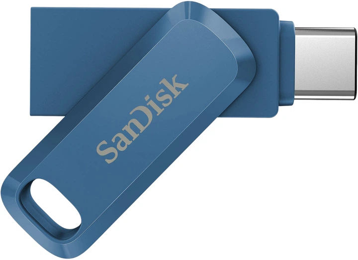Pendrive SanDisk Ultra Dual Drive GO 256GB USB Type-C Navy Blue (0619659187019) - obraz 4