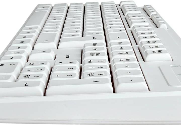 Klawiatura przewodowa Hama CK-200 USB White (4047443523990) - obraz 4