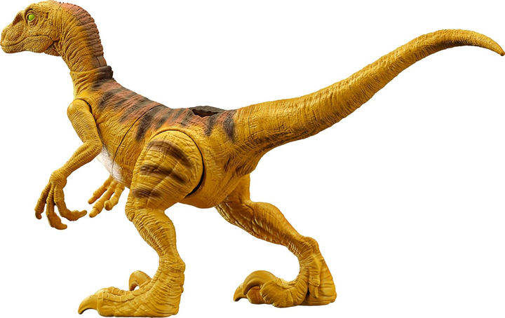 Фігурка динозавра Mattel Jurassic World Epic Evolution Strike Attack Velociraptor HTK60 (0194735192595) - зображення 3