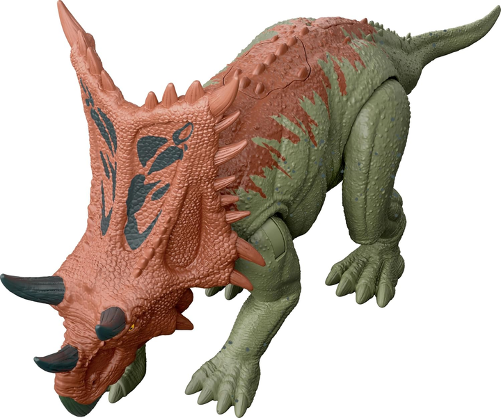 Фігурка динозавра Mattel Jurassic World Chaos Theory Epic Evolution Strike Attack Chasmosaurus HTK67 (0194735192366) - зображення 3