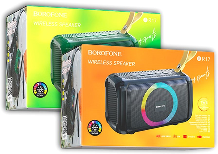 Акустическая система Borofone BR17 Dark Green (KT-00033703-781) - изображение 3