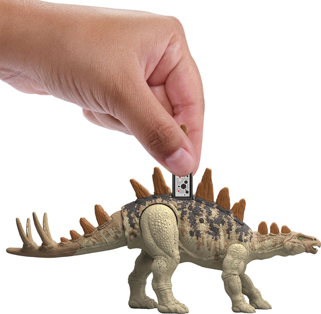 Figurka dinozaura Mattel Jurassic World Epic Evolution Strike Attack Tuojiangosaurus HTK62 (0194735192328) - obraz 7