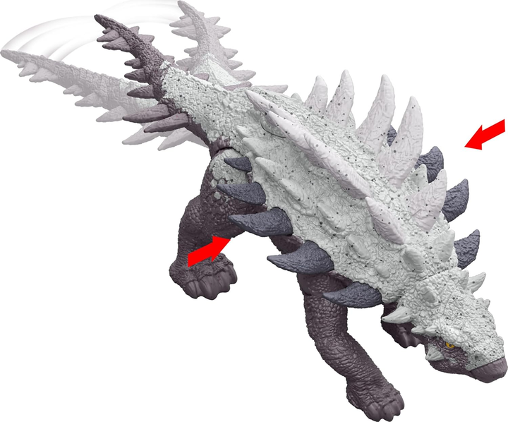 Фігурка динозавра Mattel Jurassic World Chaos Theory Epic Evolution Strike Attack Gastonia HTK66 (0194735192281) - зображення 6