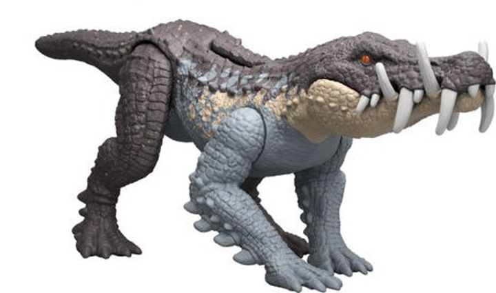Figurka dinozaura Mattel Jurassic World Epic Evolution Strike Attack Kaprosuchus HTK61 (0194735192274) - obraz 3