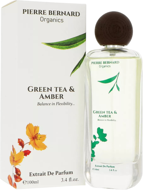 Парфуми унісекс Pierre Bernard Organics Green Tea & Amber 100 мл (3021011021164) - зображення 3