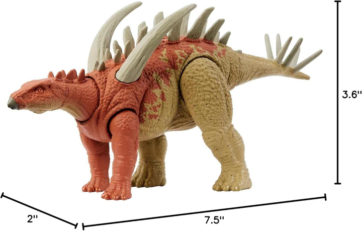 Figurka dinozaura Mattel Jurassic World Dino Trackers Strike Attack Gigantspinosaurus HLN68 (0194735116256) - obraz 7