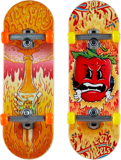 Скейтбокс Mattel Hot Wheels Fire & Spice HVK78 (0194735206698) - зображення 3
