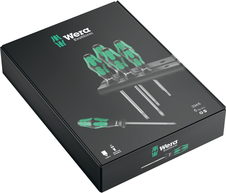 Набір викруток Wera 334/6 6 шт. (5105650001) - зображення 4